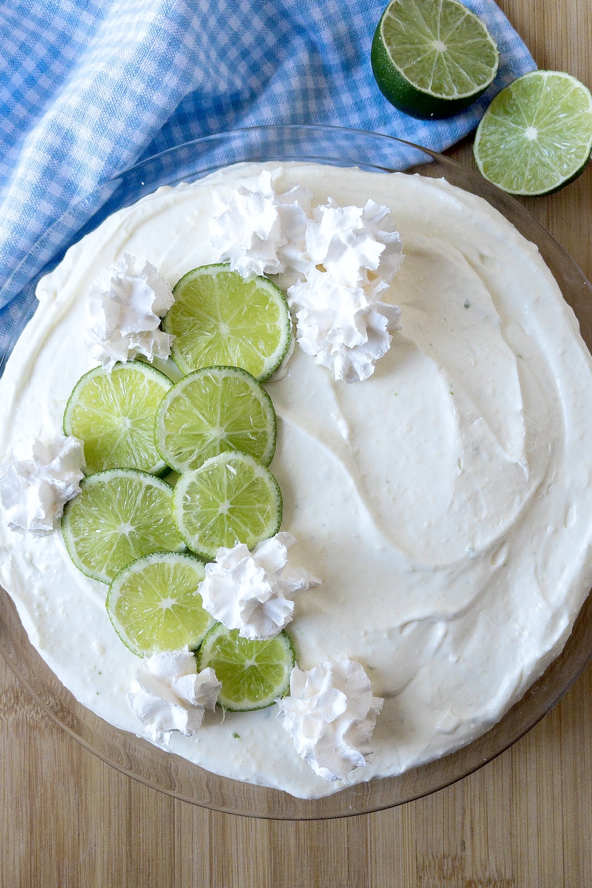 Recipe for No Bake Key Lime Pie