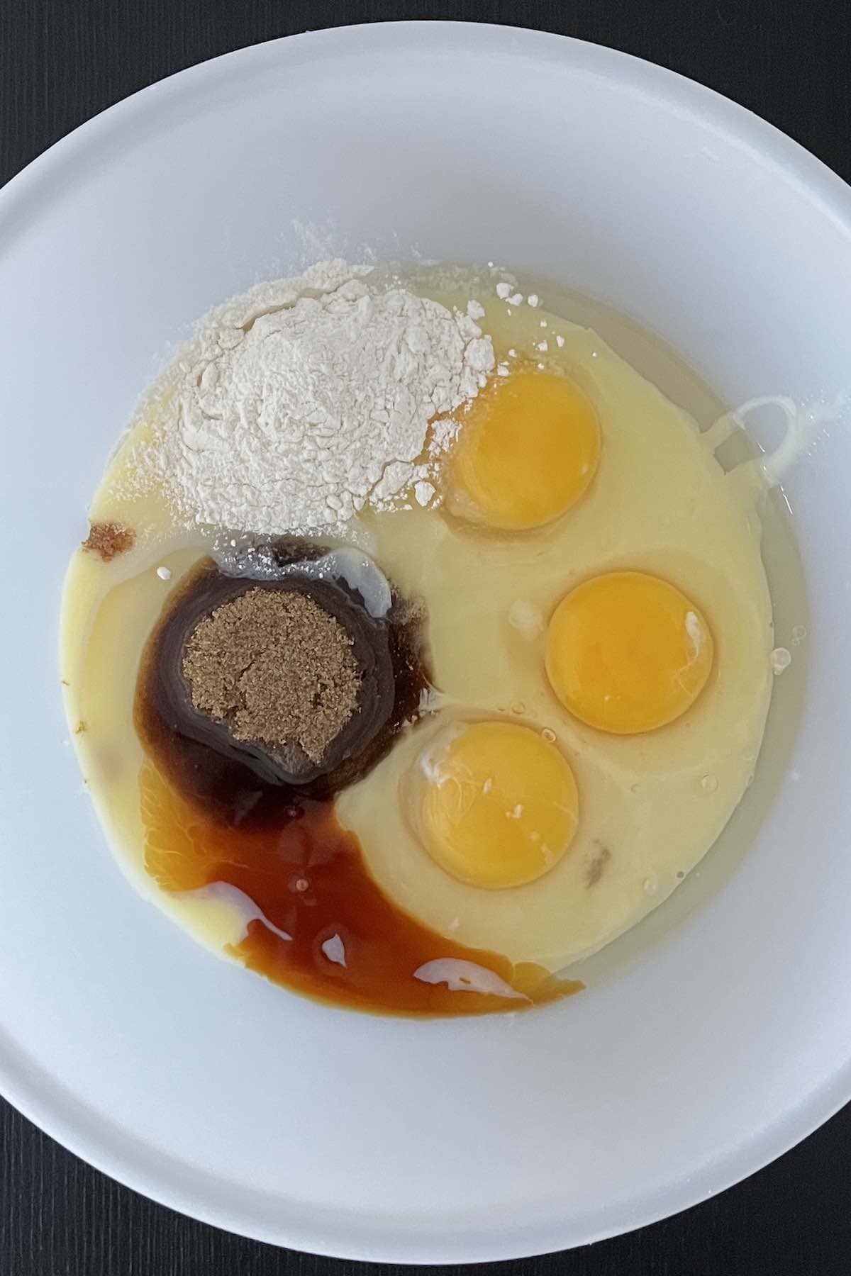 Ingredients in a bowl.